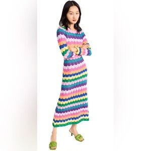 NWT Olivia Rubin Knit Maxi Dress, size Small.